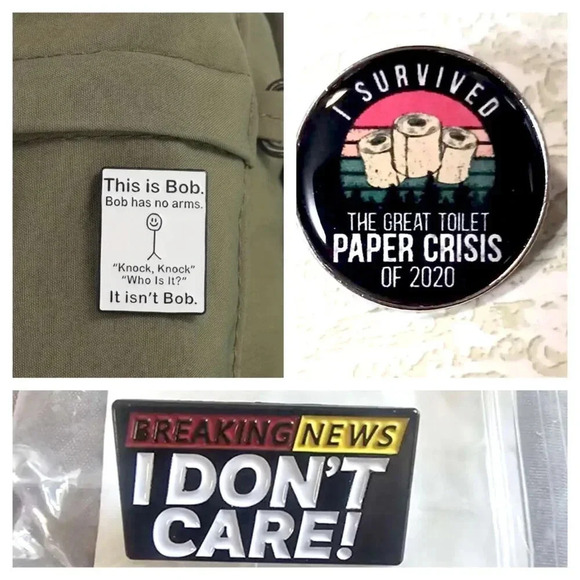 Funny Pins - Picture 1 of 7